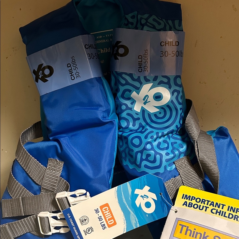 X2 Kids Swim Vest - Blue